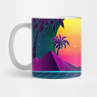 Sunset Retrowave Mug